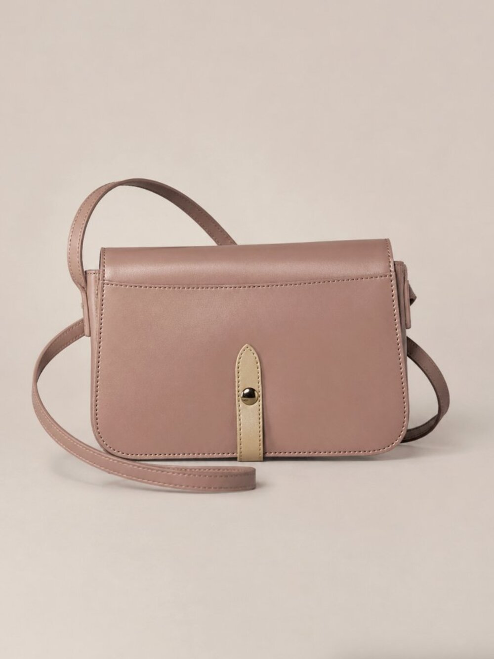 Miniso • light pink / nude crossbody bad